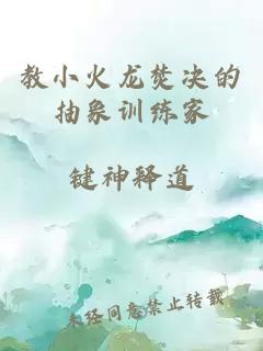 教小火龙焚决的抽象训练家
