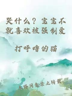 哭什么？宝宝不就喜欢被强制爱