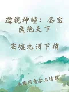 透视神瞳：鉴宝医绝天下