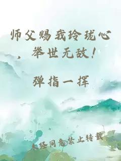 师父赐我玲珑心,举世无敌!