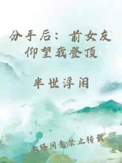 分手后：前女友仰望我登顶