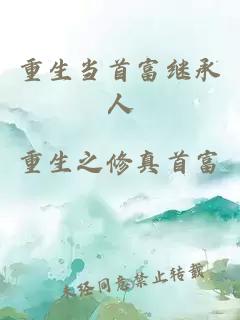 重生当首富继承人