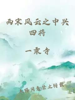 两宋风云之中兴四将