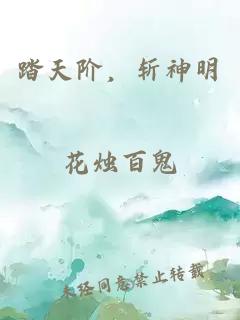 踏天阶，斩神明