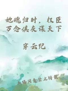 她魂归时，权臣万念俱灰谋天下