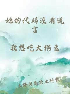 她的代码没有谎言