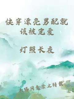 快穿漂亮男配就该被宠爱