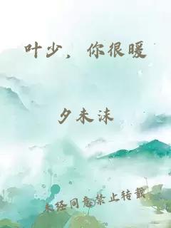 叶少，你很暖