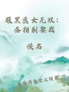 腹黑医女无双：丞相别娶我