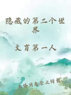 隐藏的第二个世界