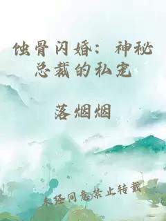 蚀骨闪婚：神秘总裁的私宠