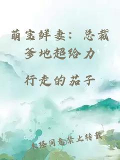 萌宝鲜妻：总裁爹地超给力