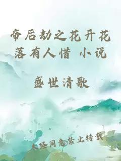 帝后劫之花开花落有人惜 小说