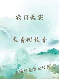 农门长安