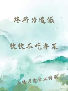 终将为遗憾
