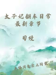 太子妃翻车日常最新章节