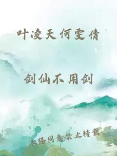 叶凌天何雯倩