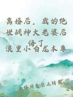 离婚后，我的绝世战神大老婆后悔了