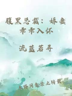 腹黑总裁：娇妻乖乖入怀