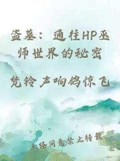 盗墓：通往HP巫师世界的秘密