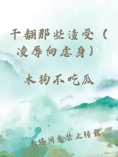干翻那些渣受(凌辱向虐身)