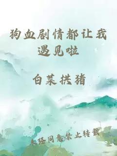 狗血剧情都让我遇见啦