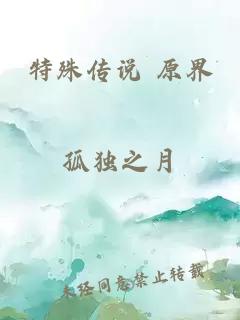 特殊传说 原界