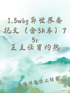 1.3wbg异世界委托文（含3k车）75r