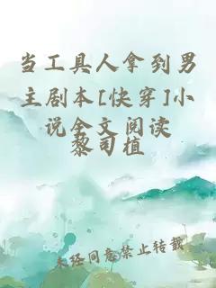 当工具人拿到男主剧本[快穿]小说全文阅读
