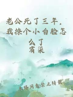 老公死了三年,我撩个小白脸怎么了