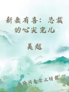 新妻有喜:总裁的心尖宠儿