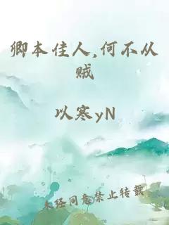 卿本佳人,何不从贼