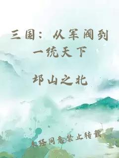 三国：从军阀到一统天下