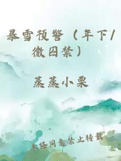 暴雪预警（年下/微囚禁）