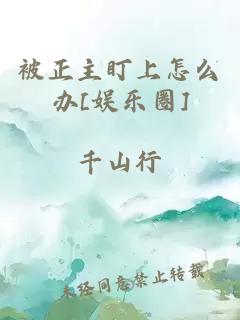 被正主盯上怎么办[娱乐圈]