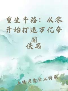 重生千禧：从零开始打造万亿帝国