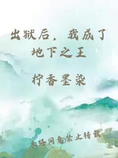 出狱后，我成了地下之王