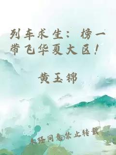 列车求生:榜一带飞华夏大区!