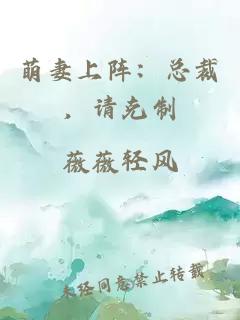 萌妻上阵：总裁，请克制
